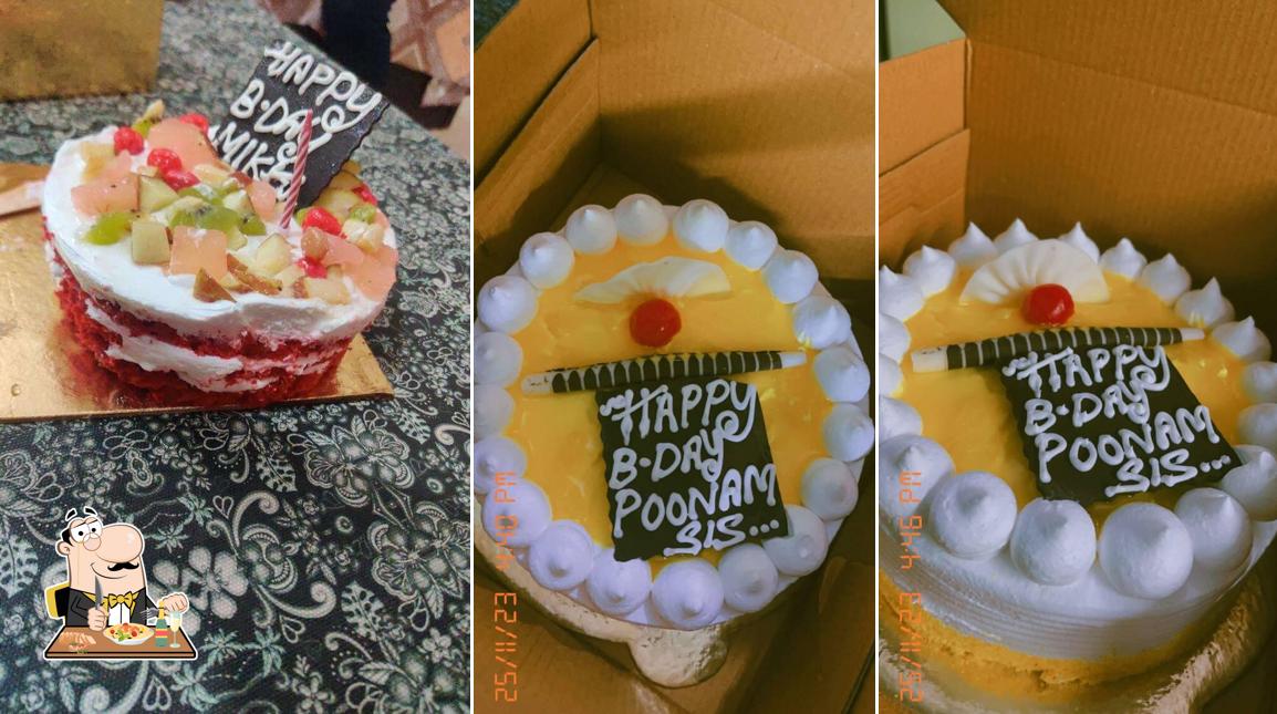 Food at Baking Cake