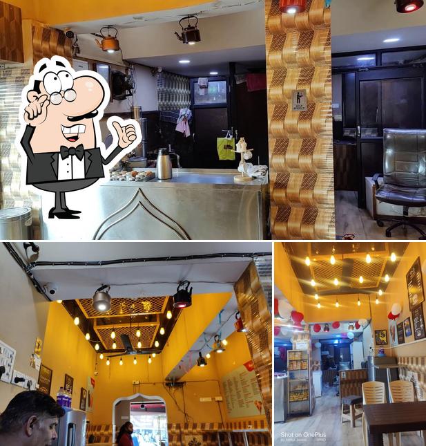 The interior of Chai Darbar