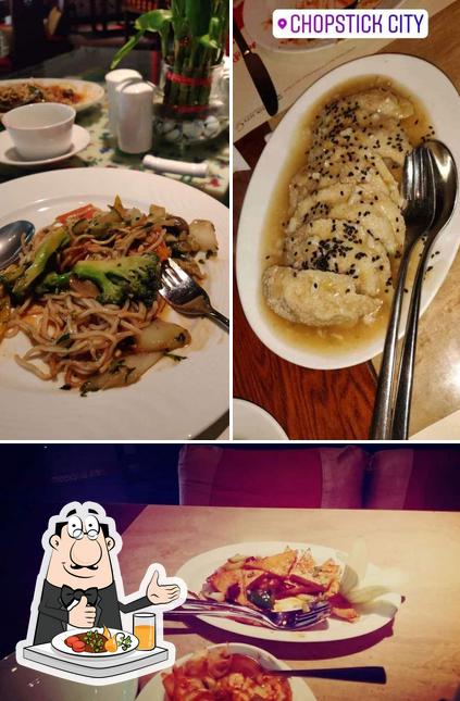 Food at Chopstick City - Sayaji Hotel