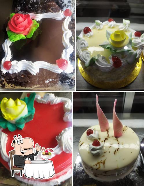 Heena Bakery serves a number of sweet dishes