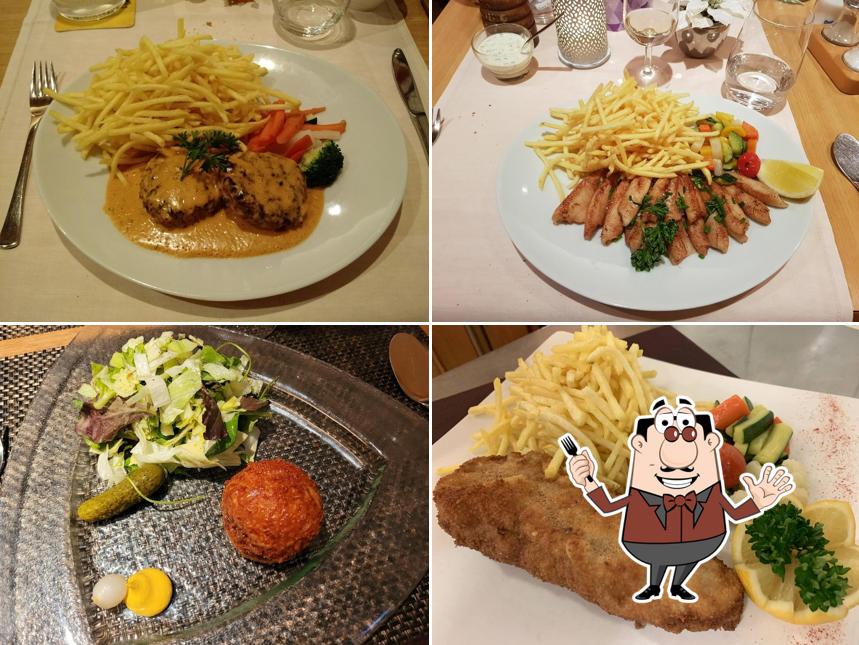 Cibo al HÔTEL RESTAURANT du XVI Siècle