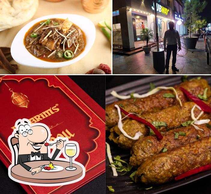 The restaurant's food and exterior