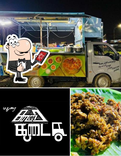 See this picture of Madurai Koorai kadai