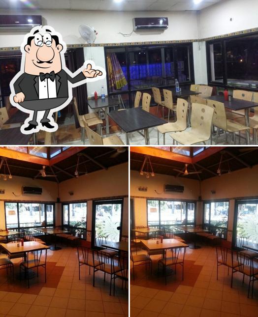 Check out how Oasis Fast Foods looks inside