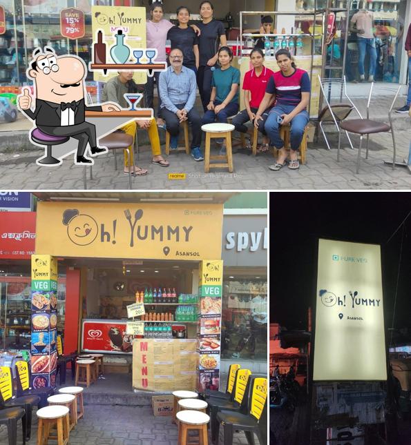 The interior of Oh! Yummy