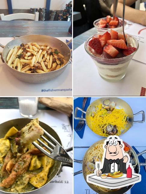 Assaggia un piatto di chips a The FisherMan Pasta