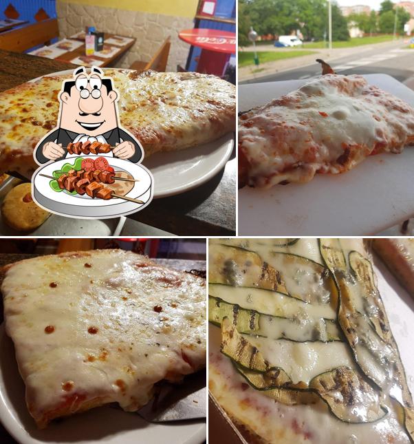 Platti al Pizzeria Snoopy Ivan