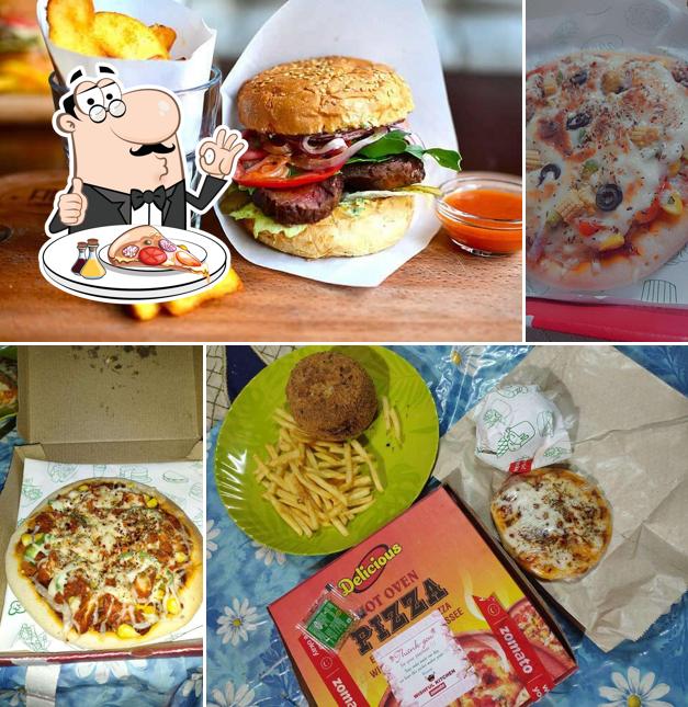 Try out pizza at Wow Kitchen