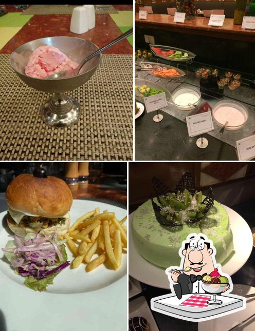 Order one of the sweet dishes