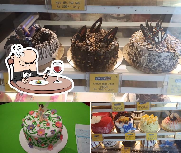 Food at BakeOFun Bake Cafe