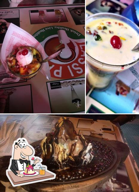 The Lassi Park provides a variety of desserts