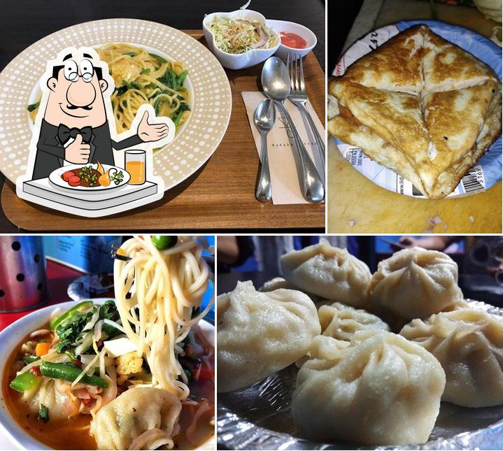 Meals at Wangyal Tibetan Kitchen ..sapna momos