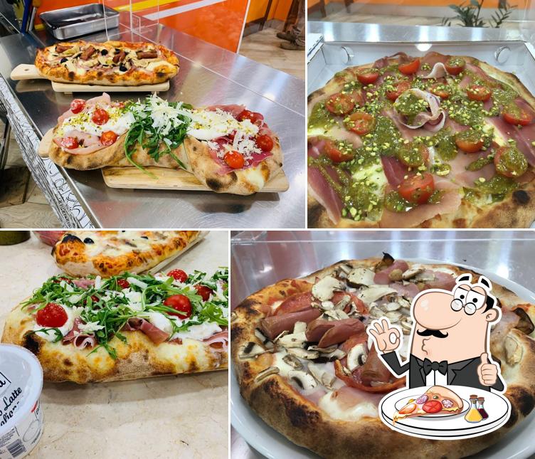 Ordina tra le molte varianti di pizza