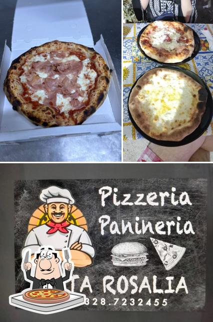Ordina tra le molte varianti di pizza