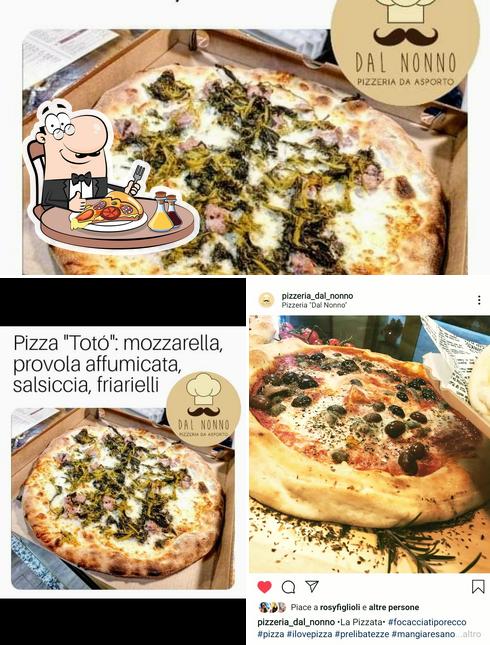 Prenditi una pizza a Pizzeria Dal Nonno