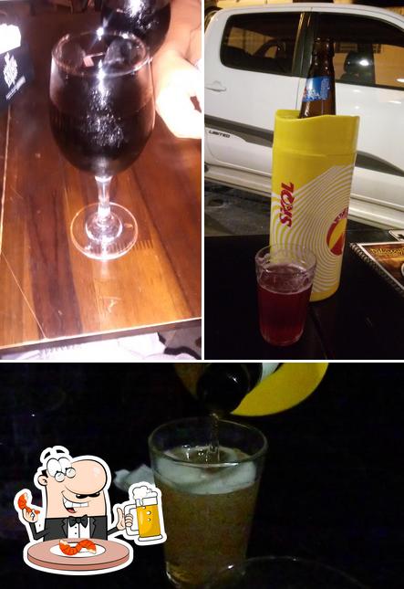 Peça uma tulipa de cerveja leve ou escura