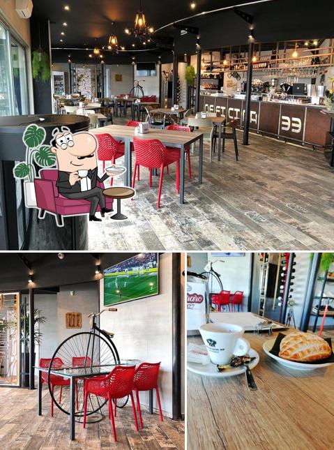Gli interni di Bar & Bistrot - Officina33