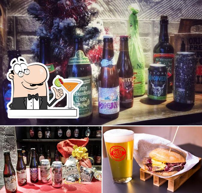 Goditi un drink dal menu