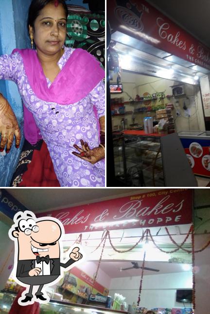 The interior of Cake & Bake's ,City Centre Mall ,Dhanbad