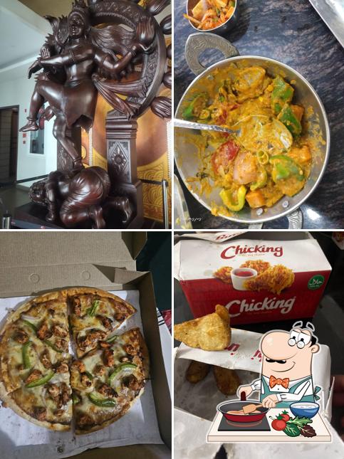 Chicken curry at Chicking Haripad Chicken curry at Chicking Haripad