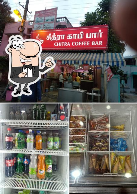 The interior of Chitra coffee Bar