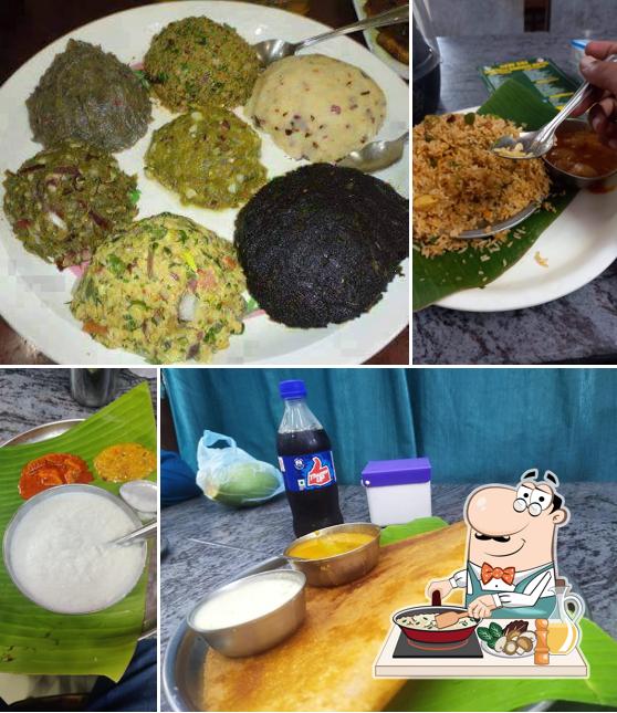 Fried rice at Hotel Srinivasa Bhavan