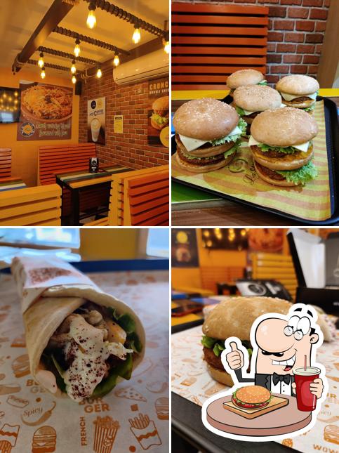 Order a burger at La Sani'z Biryani