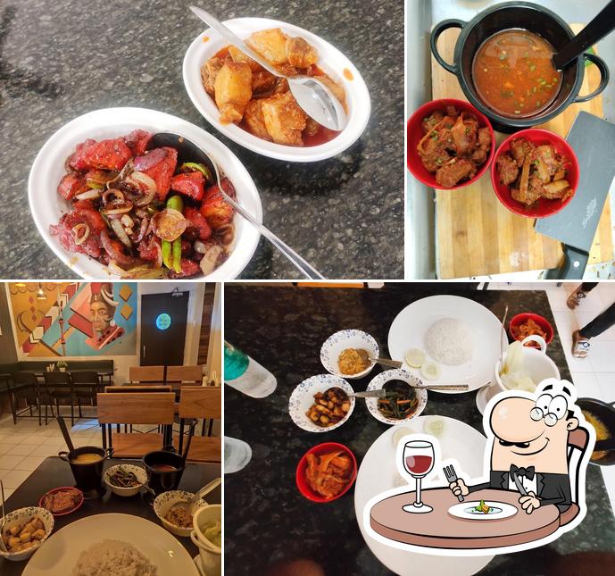 Food at NAGA Kitchen