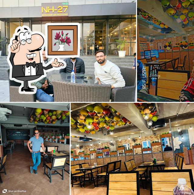 The interior of NH-27 RESTAURANT & FOOD COURT