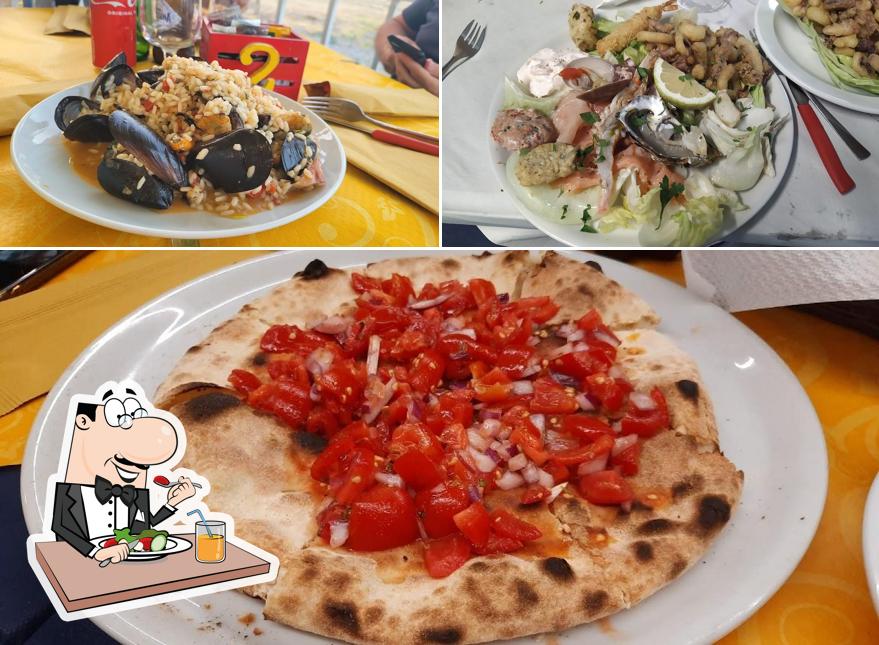 Antipasto al Trattoria-pizzeria Brezza di Mare