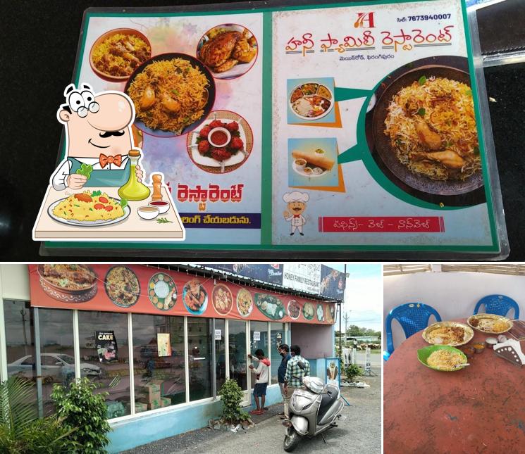 Meals at Sri Honey Family Restaurant