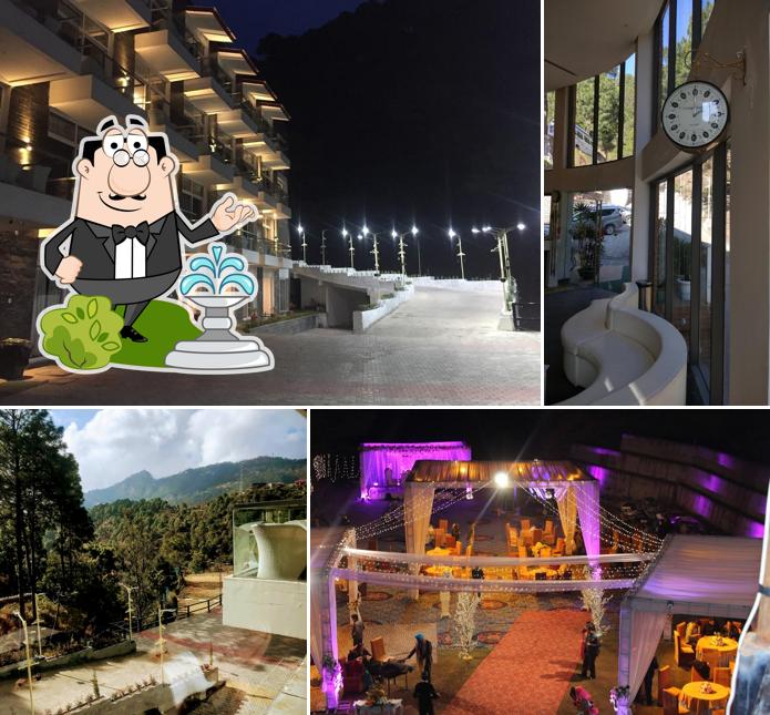 The exterior of Wood Creek Resort & Spa, Kasauli