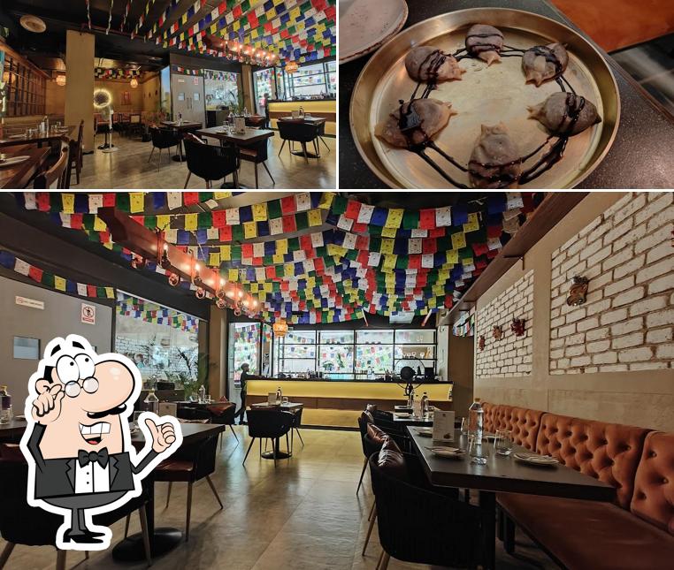 The picture of interior and food at Yeti - The Himalayan Kitchen, Baner