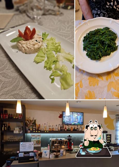 La immagine della cibo e bancone da bar di il Nuovo Boccio