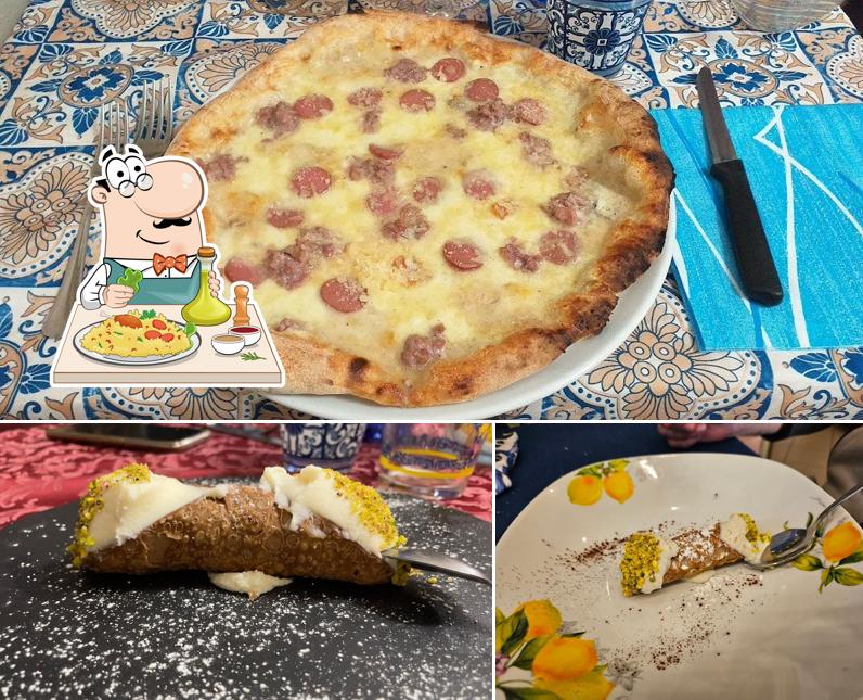 Cibo al Ristorante La Curva Made in Sicily
