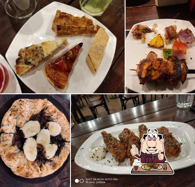 Enjoy the range of meat dishes