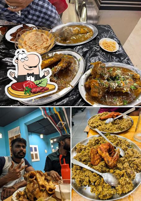 Marakkars Aappy Puttu grill point provides meat meals