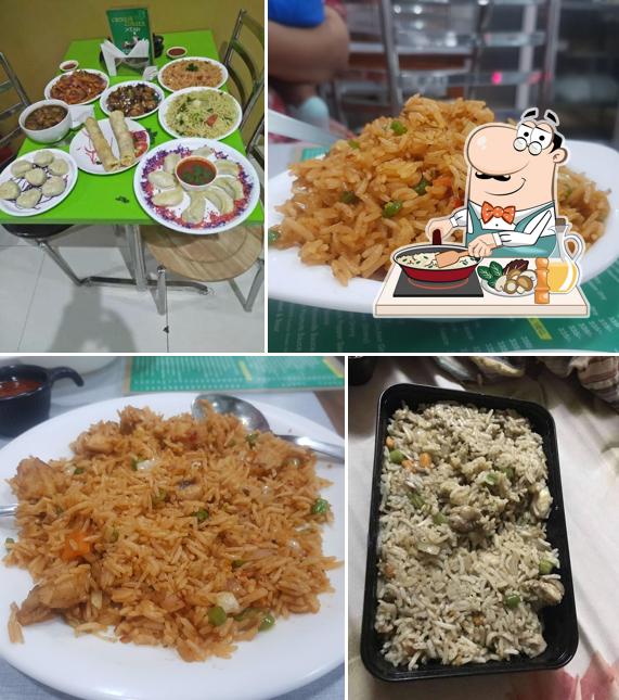 Fried rice at Chinese Corner