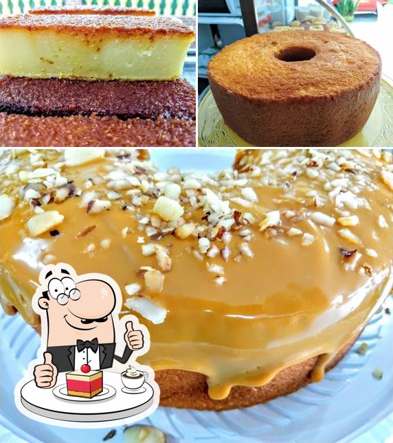 Venha experimentar as sobremesas