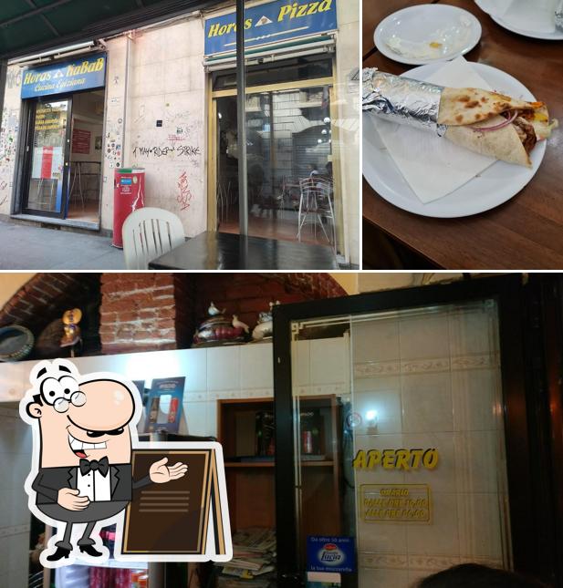 Gli esterni di Horas Kebab pizza