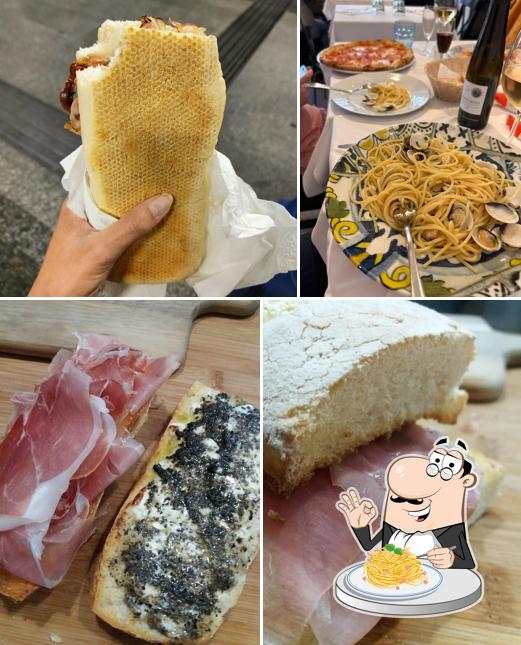 Spaghetti alla carbonara al Il Divin Panino