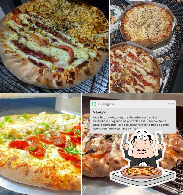 No Fubeka's Itupeva, você pode pedir pizza