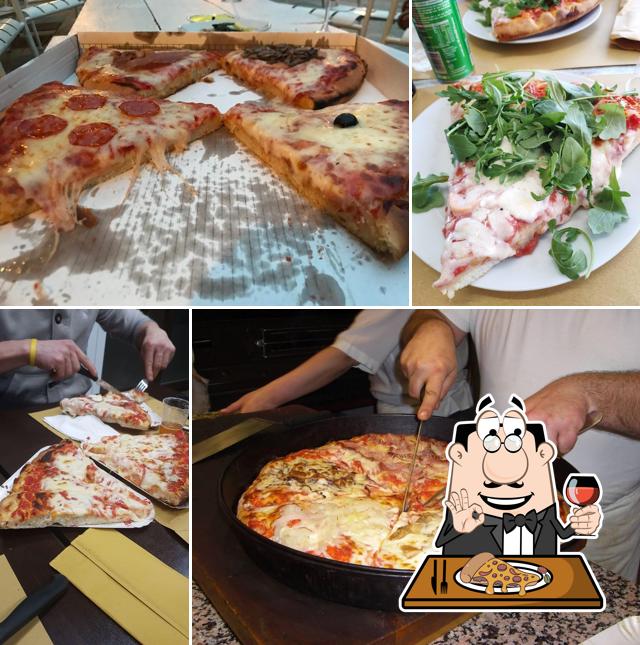 A La Teglia, puoi ordinare una bella pizza