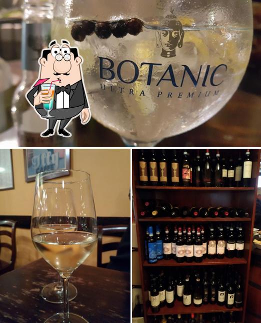 Prenditi un drink dal menu