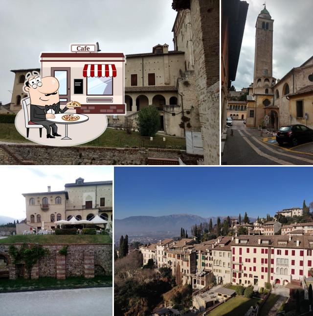 Curiosa tra gli esterni di Pane Vino e San Daniele