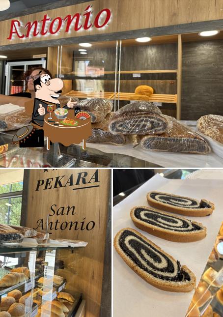 Pekara San Antonio si caratterizza per la cibo e interni