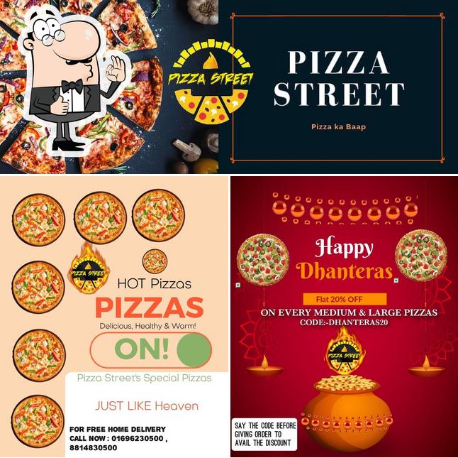 Look at the picture of Pizza Street