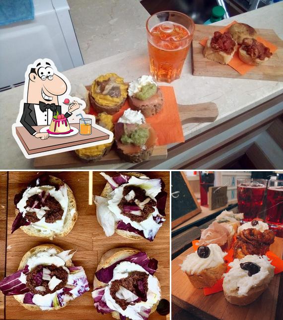 Bacareto da ea Neni serve un'ampia varietà di dessert