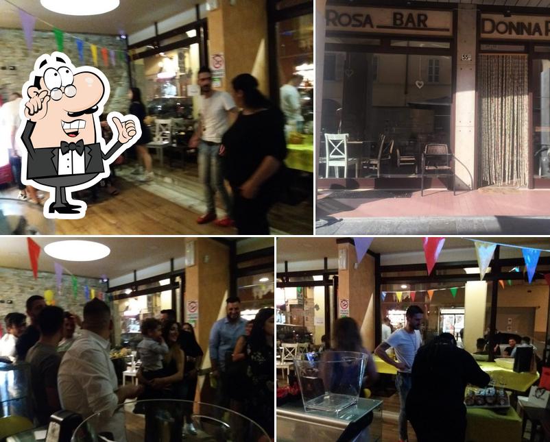 Dai un'occhiata agli interni di Donna Rosa Bar