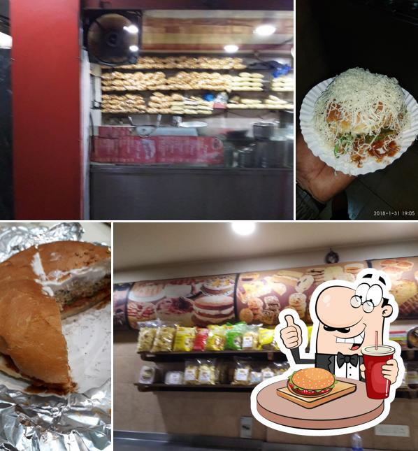 Try out a burger at Agnee Bakers